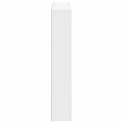 Fireplace Surround Gloss White 102 x 18 x 100.5 cm