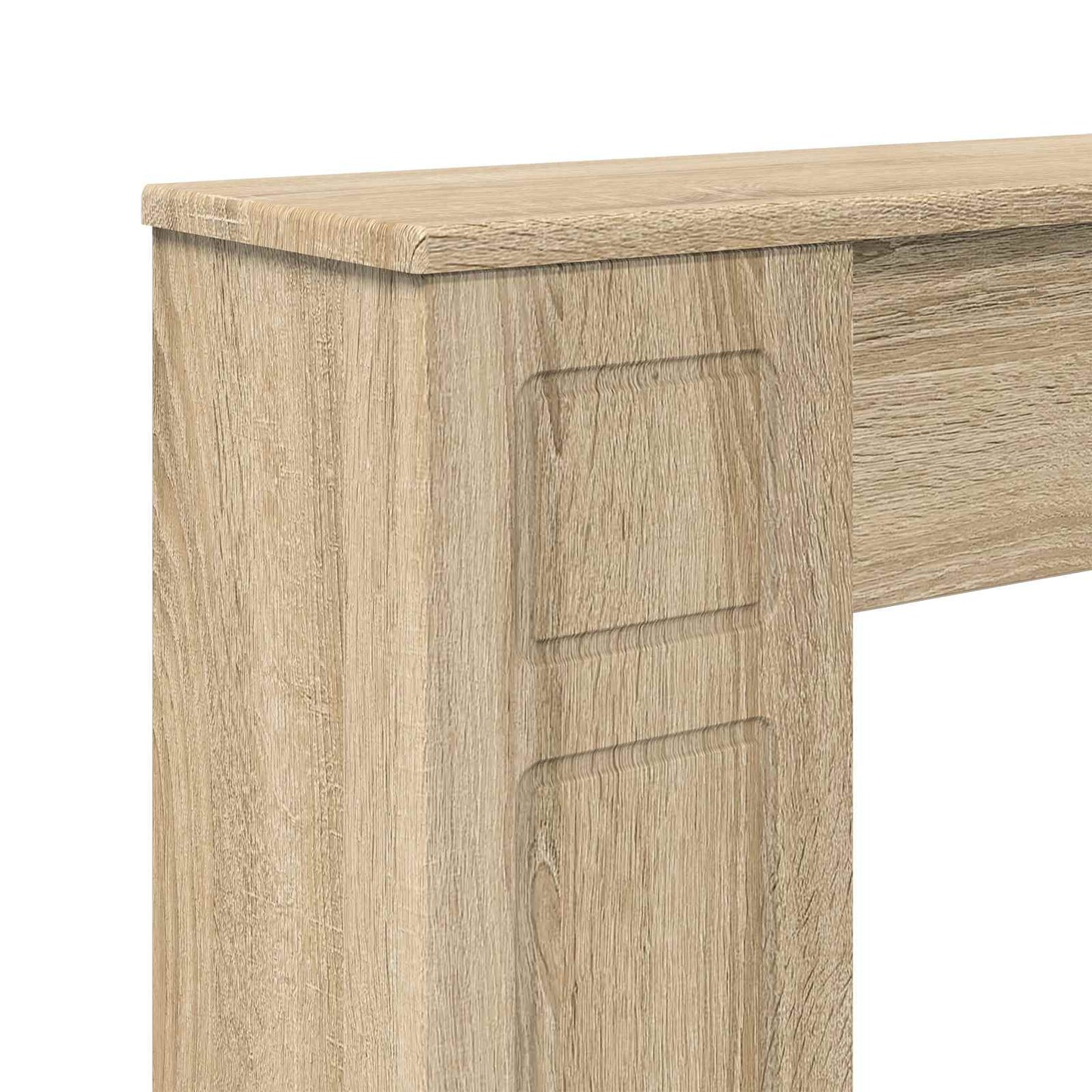 Fireplace Surround Sonoma 100 x 20 x 100 cm Engineered Wood