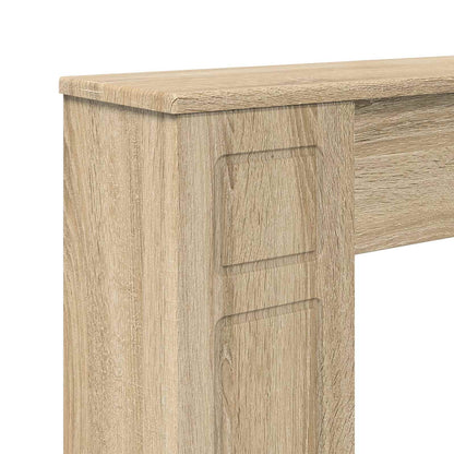 Fireplace Surround Sonoma 100 x 20 x 100 cm Engineered Wood