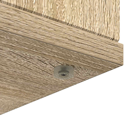Fireplace Surround Sonoma 100 x 20 x 100 cm Engineered Wood