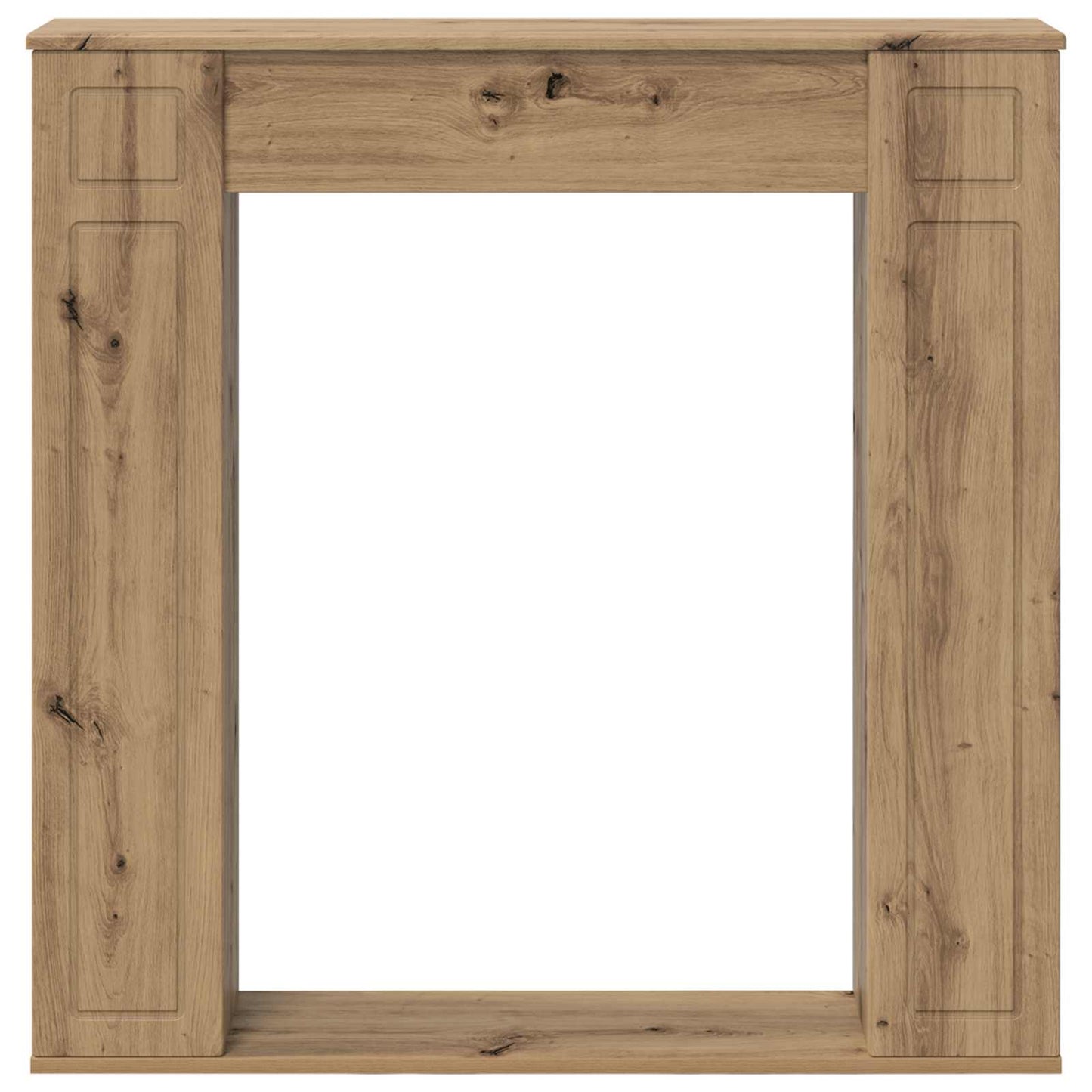 Fireplace Surround Artisan Oak 100 x 20 x 100 cm