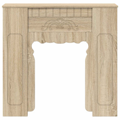 Fireplace Surround Sonoma Oak 93 x 20 x 89 cm Engineered Wood