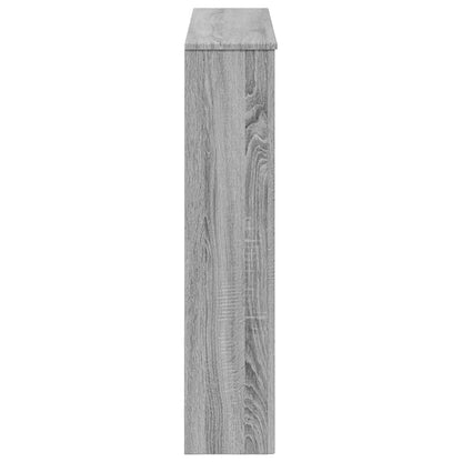 Fireplace Surround Grey Sonoma 93 x 20 x 89 cm Engineered Wood