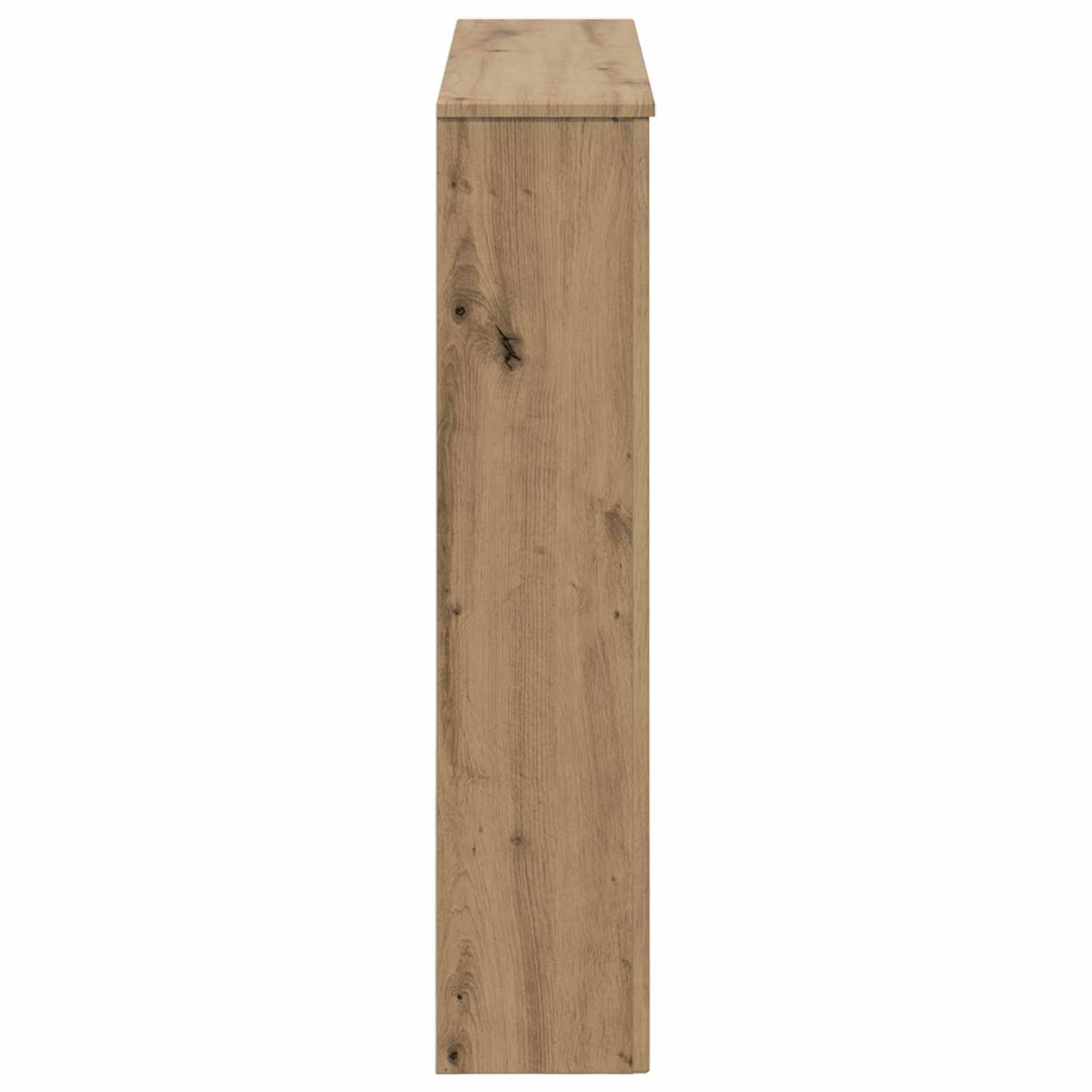 Fireplace Surround Artisan Oak 93 x 20 x 89 cm Engineered Wood