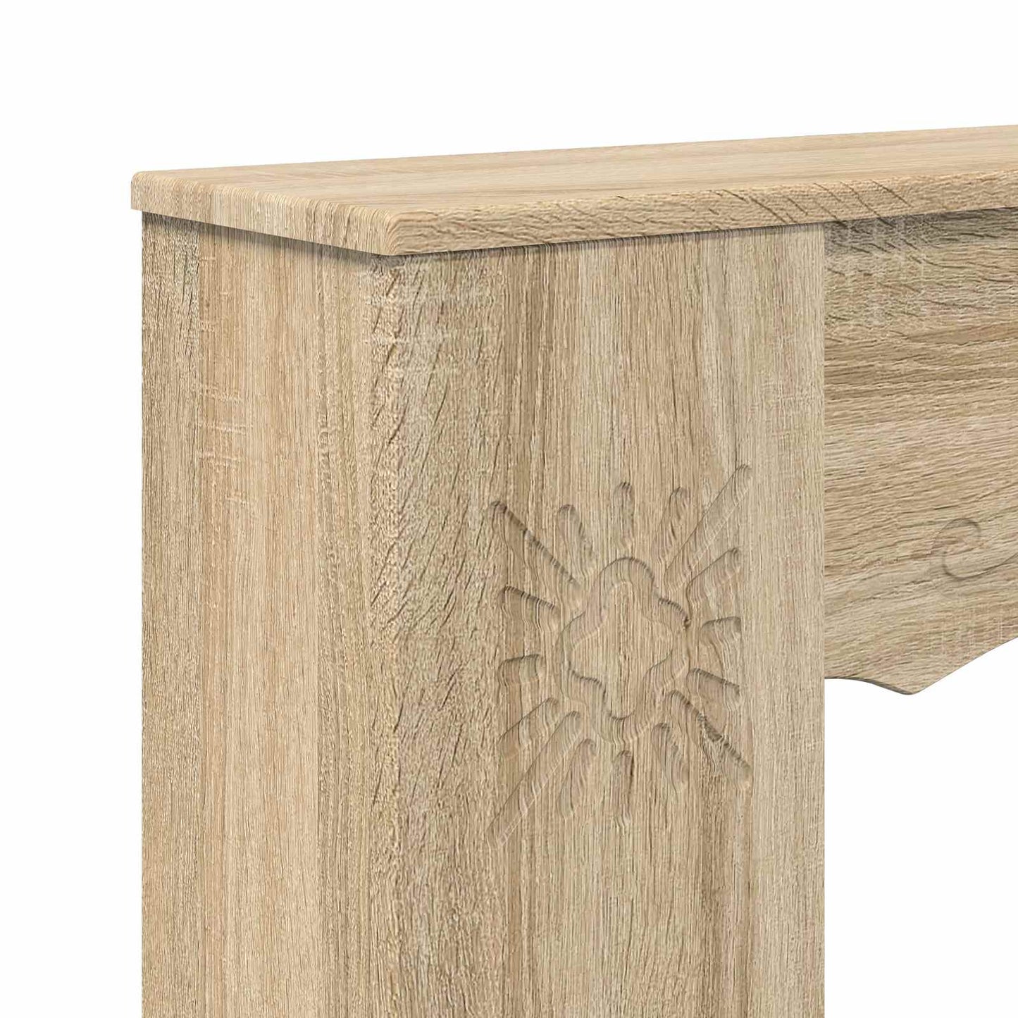 Fireplace Surround Sonoma 102 x 20 x 102 cm Engineered Wood