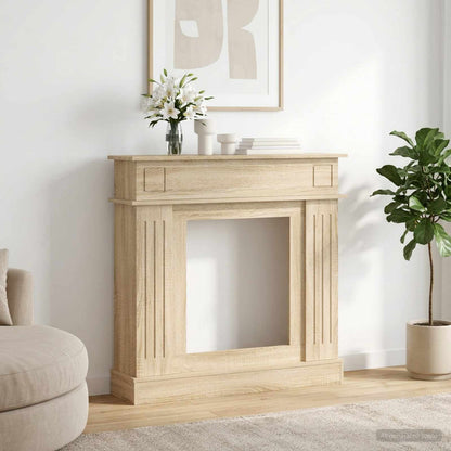 Fireplace Surround Sonoma 102 x 26 x 100 cm Engineered Wood