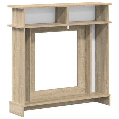 Fireplace Surround Sonoma 102 x 26 x 100 cm Engineered Wood