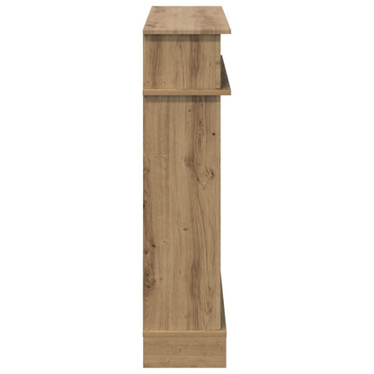 Fireplace Surround Artisan Oak 102 x 26 x 100 cm