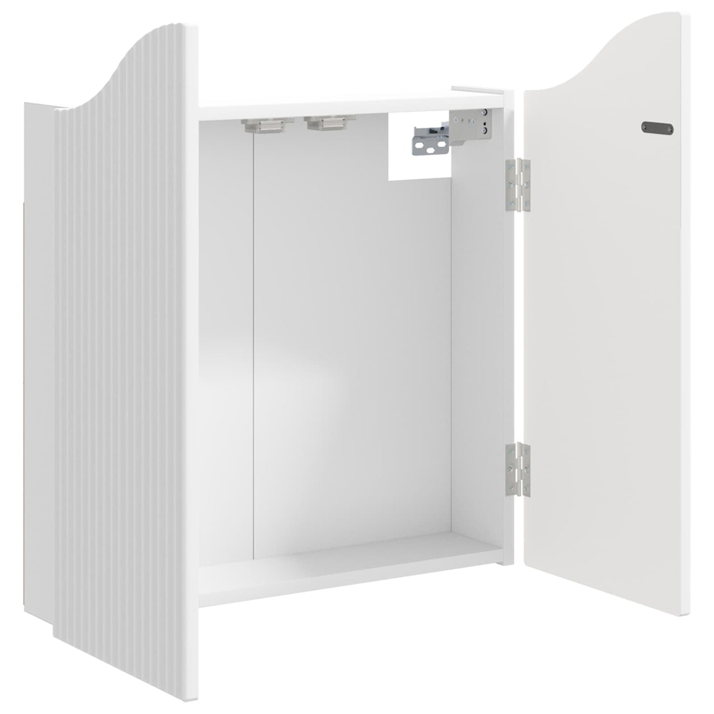 Dartboard Cabinet White 56 x 12 x 63 cm Engineered Wood