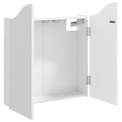 Dartboard Cabinet White 56 x 12 x 63 cm Engineered Wood