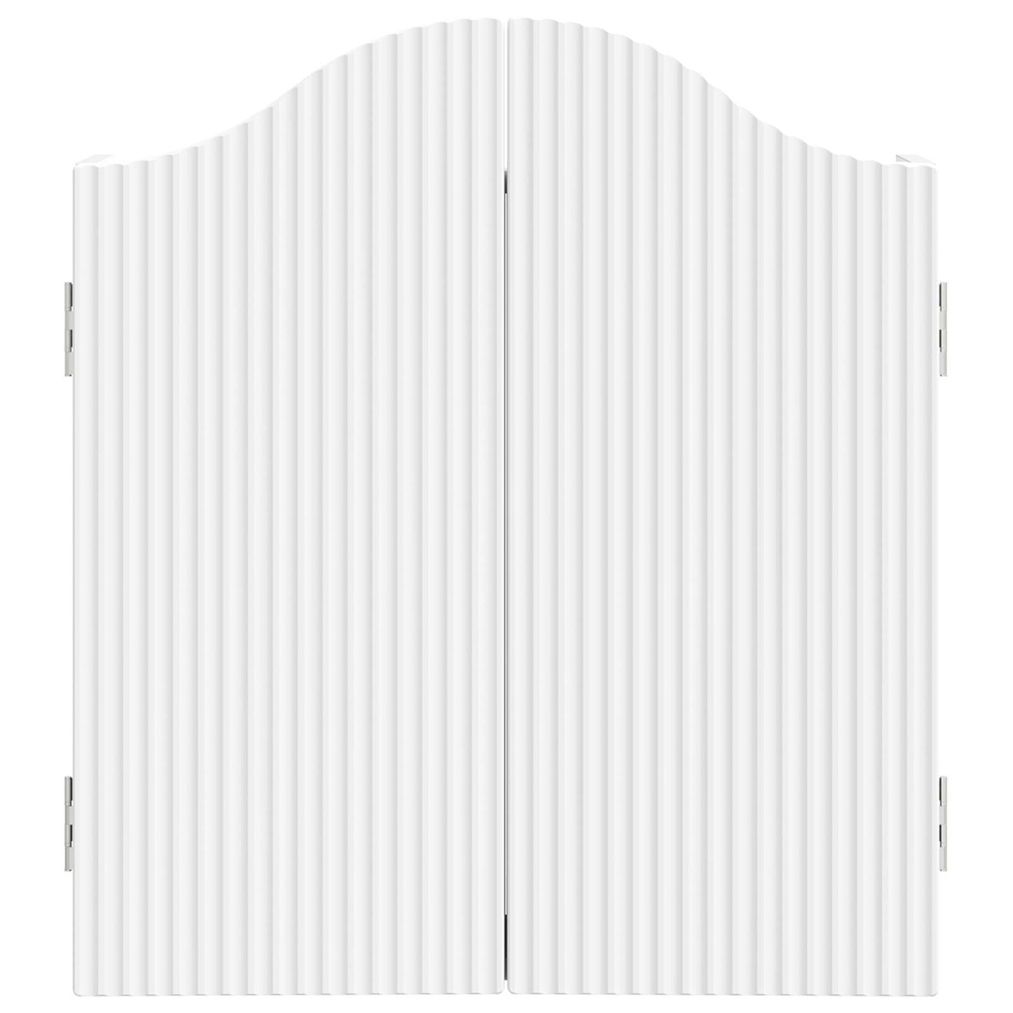 Dartboard Cabinet White 56 x 12 x 63 cm Engineered Wood