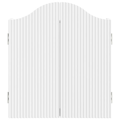 Dartboard Cabinet White 56 x 12 x 63 cm Engineered Wood