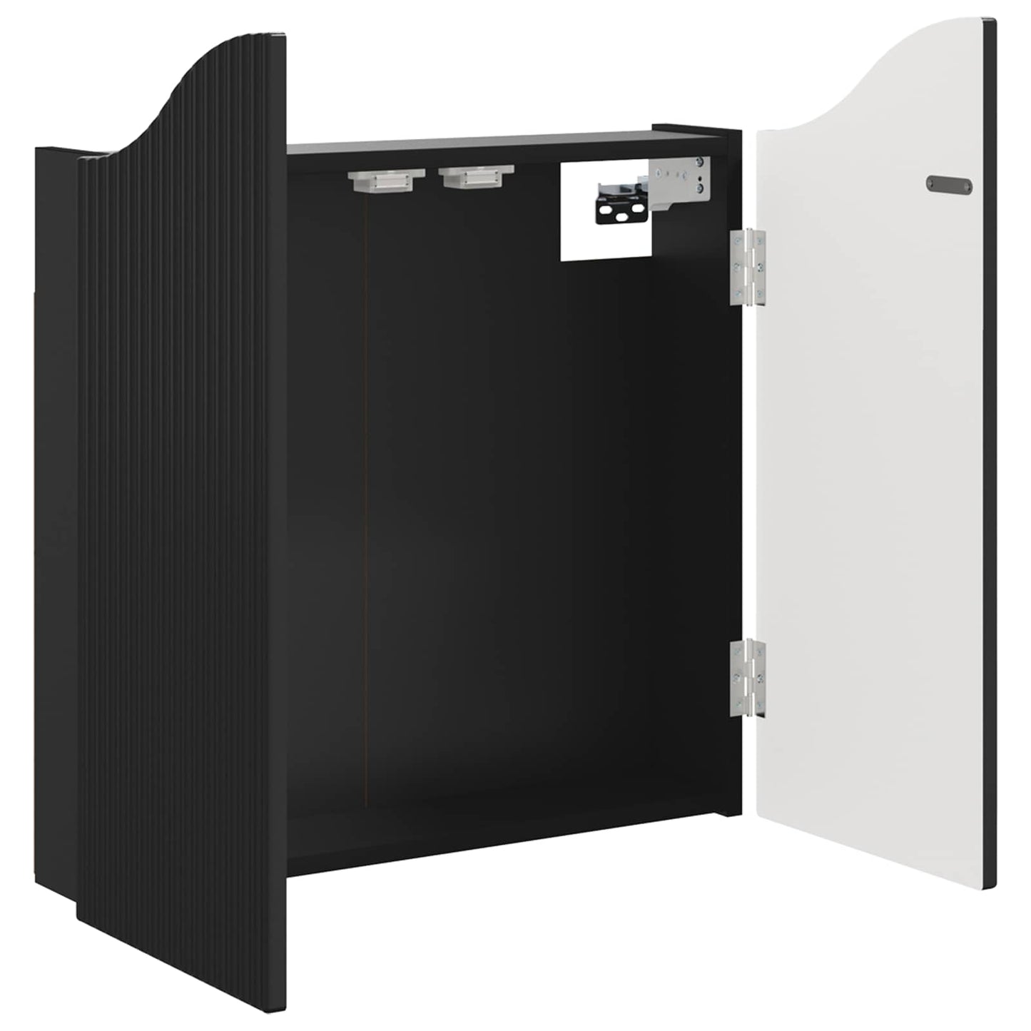 Dartboard Cabinet Black 56 x 12 x 63 cm Engineered Wood