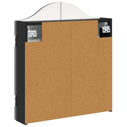 Dartboard Cabinet Black 56 x 12 x 63 cm Engineered Wood