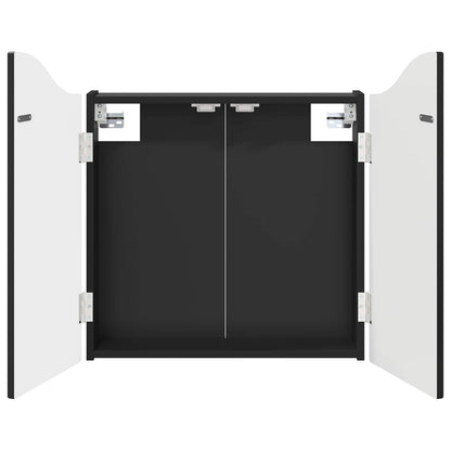 Dartboard Cabinet Black 56 x 12 x 63 cm Engineered Wood