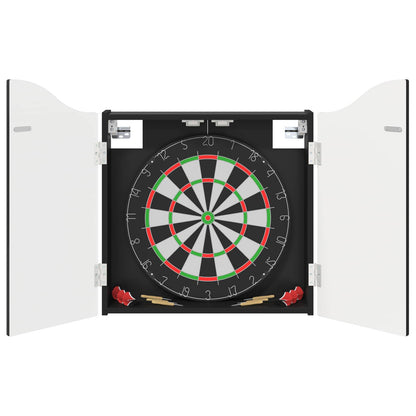 Dartboard Cabinet Black 56 x 12 x 63 cm Engineered Wood