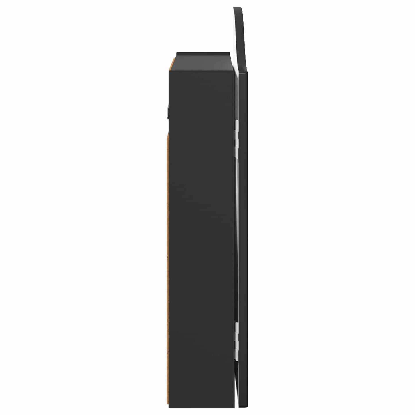 Dartboard Cabinet Black 56 x 12 x 63 cm Engineered Wood