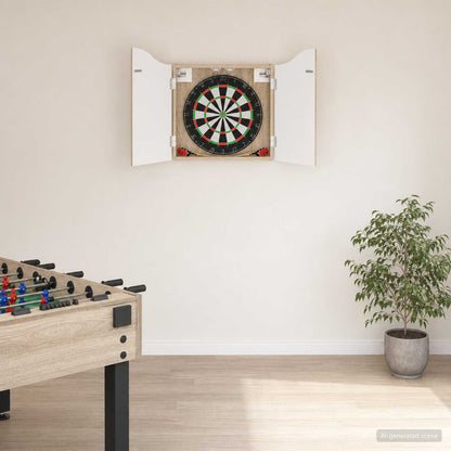 Dartboard Cabinet Sonoma Oak 56 x 12 x 63 cm Engineered Wood