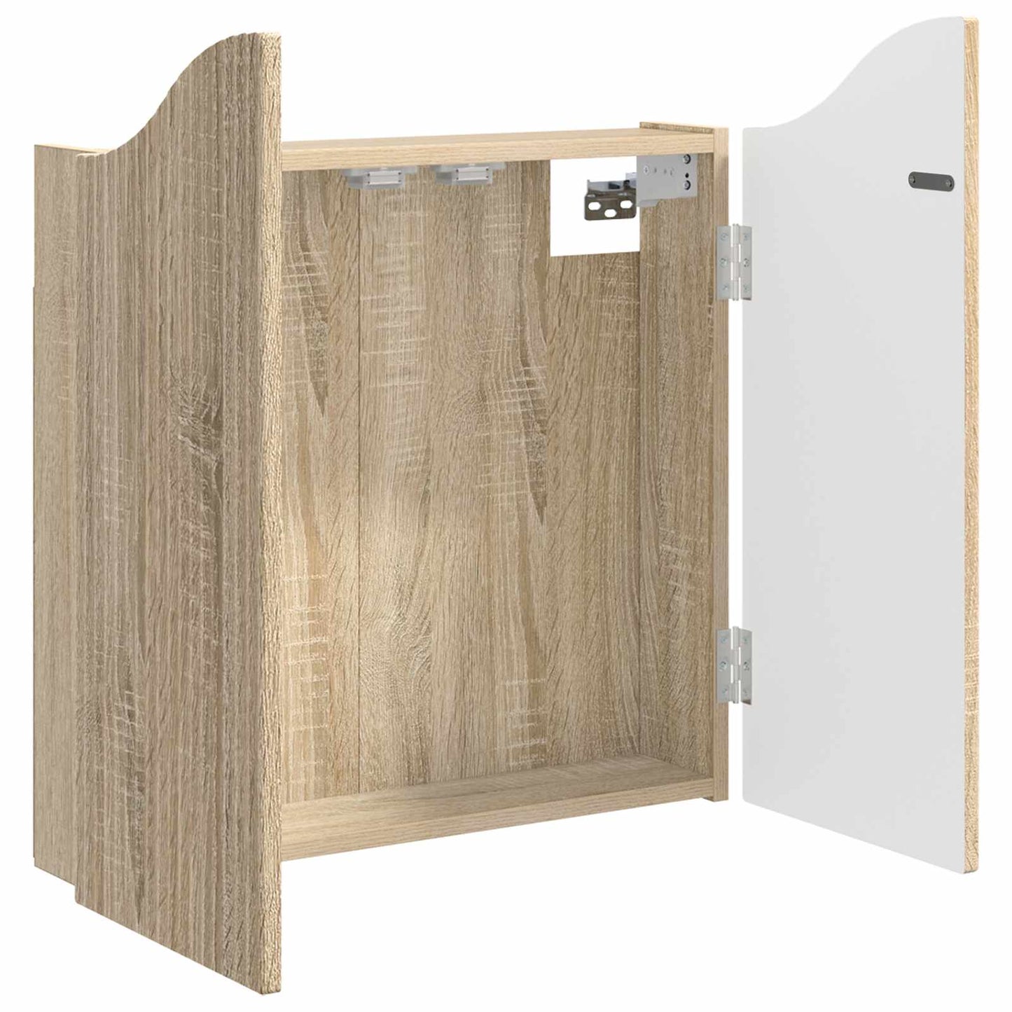 Dartboard Cabinet Sonoma Oak 56 x 12 x 63 cm Engineered Wood