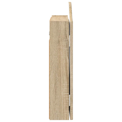 Dartboard Cabinet Sonoma Oak 56 x 12 x 63 cm Engineered Wood