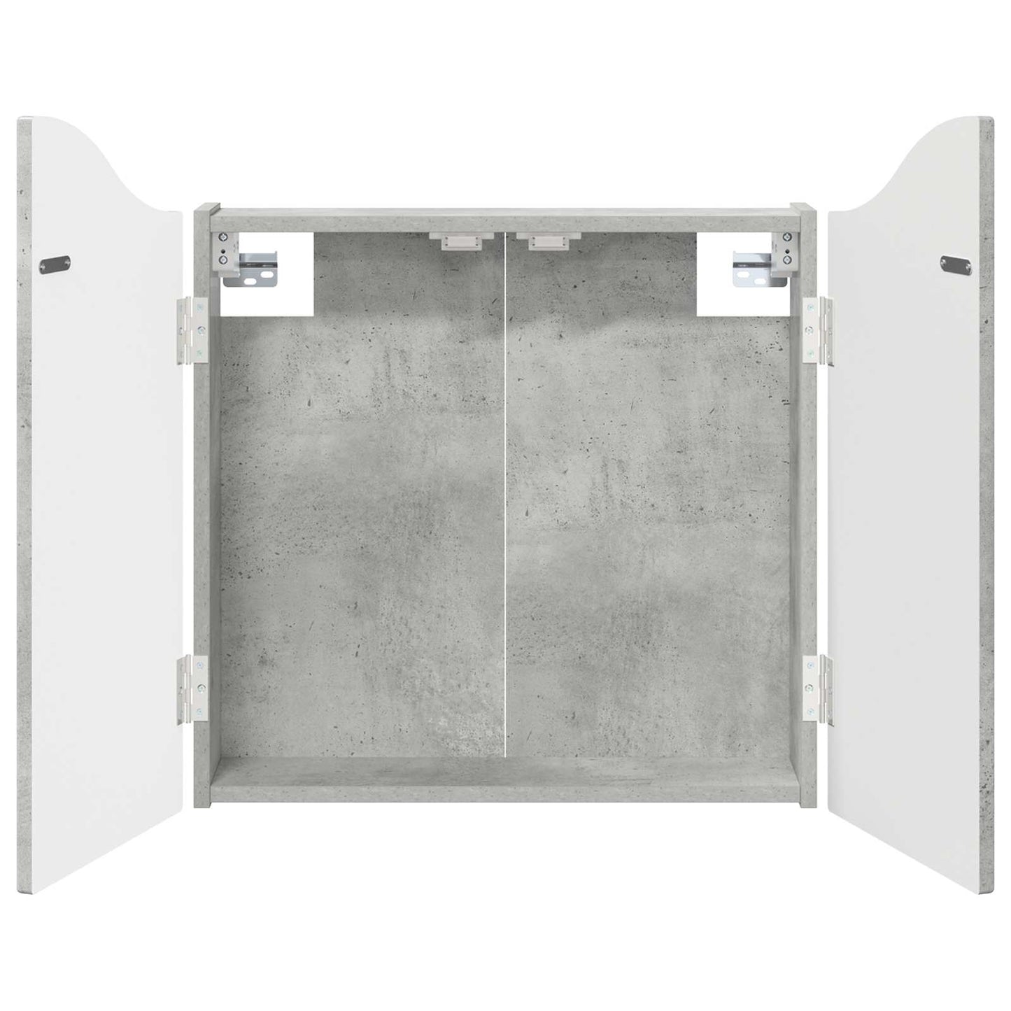 Dartboard Cabinet Concrete Grey 56 x 12 x 63 cm Engineered Wood
