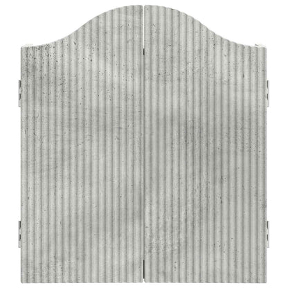 Dartboard Cabinet Concrete Grey 56 x 12 x 63 cm Engineered Wood