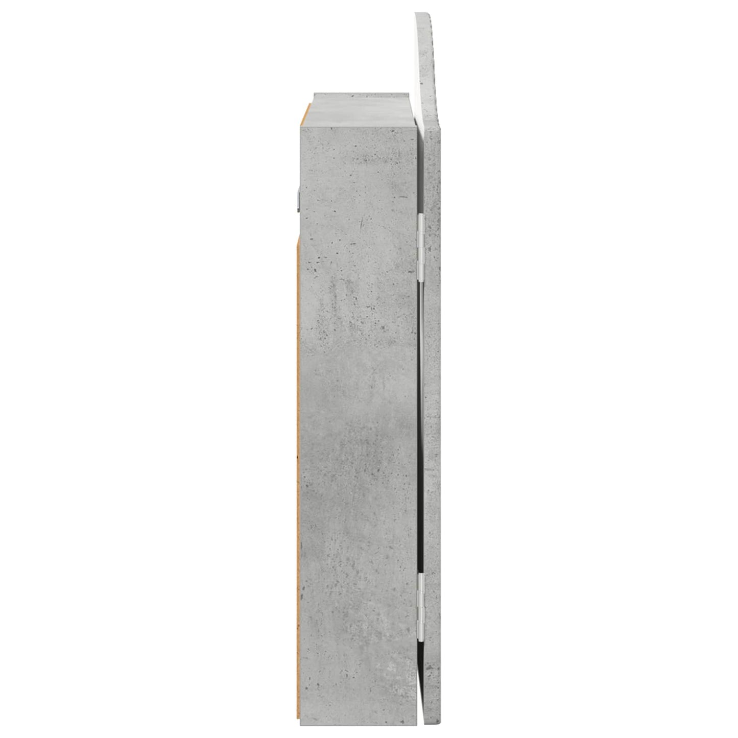 Dartboard Cabinet Concrete Grey 56 x 12 x 63 cm Engineered Wood