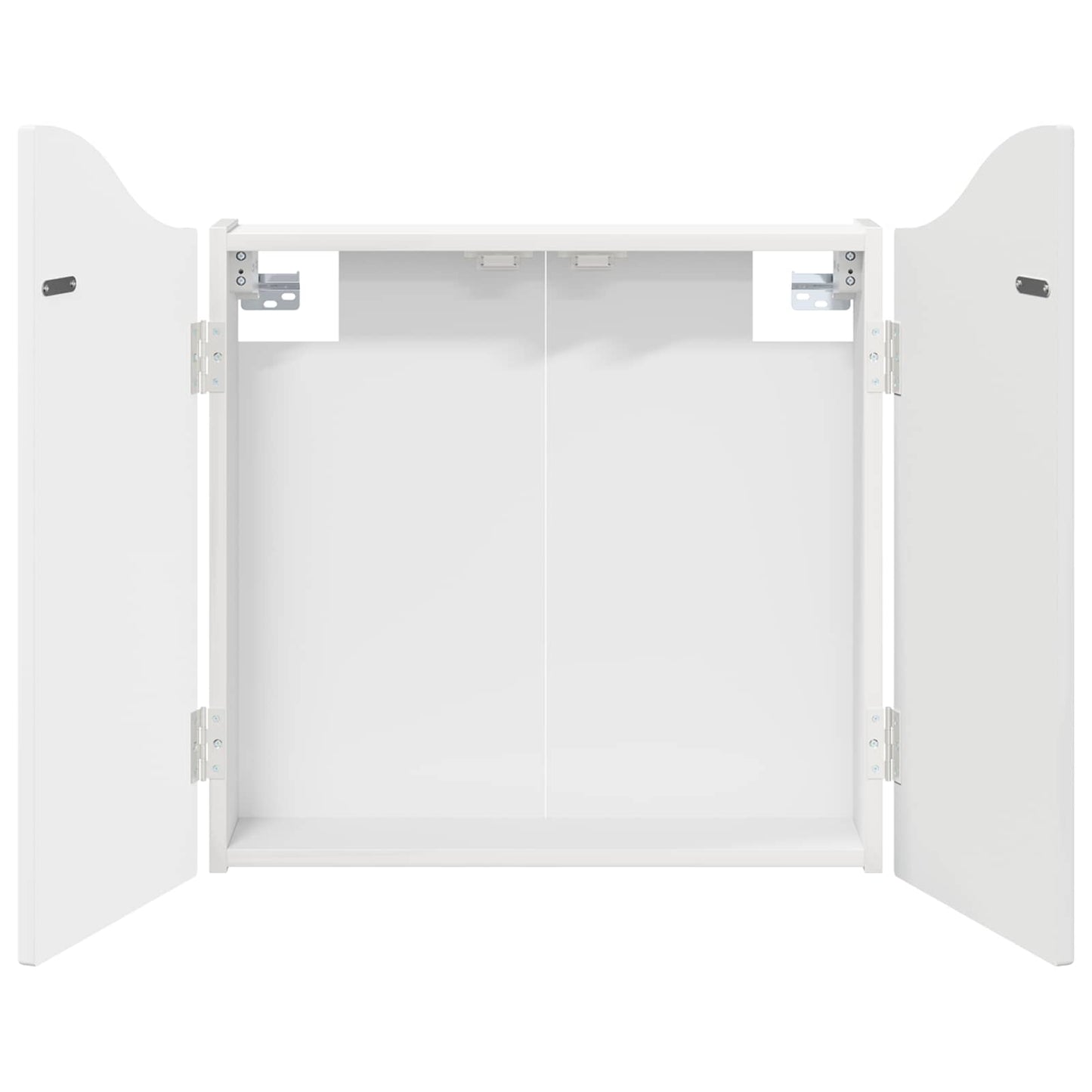 Dartboard Cabinet High Gloss White 56 x 12 x 63 cm