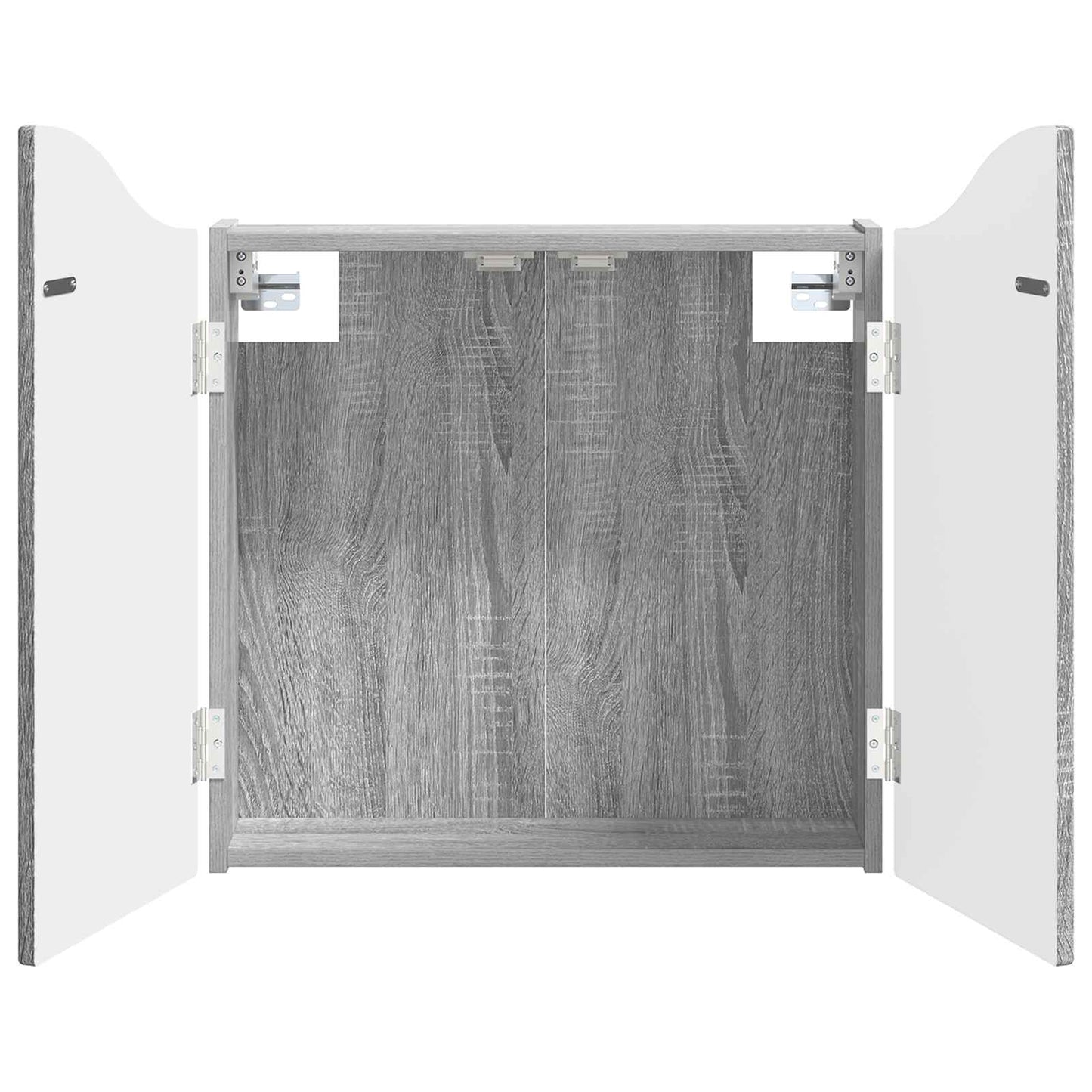 Dartboard Cabinet Grey Sonoma 56 x 12 x 63 cm Engineered Wood