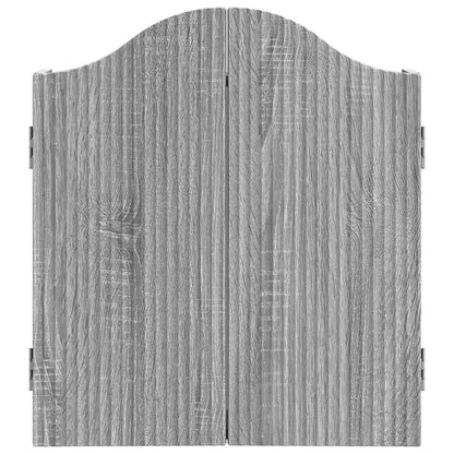 Dartboard Cabinet Grey Sonoma 56 x 12 x 63 cm Engineered Wood