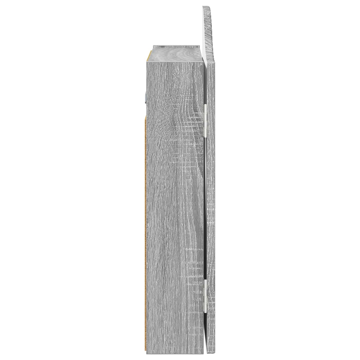 Dartboard Cabinet Grey Sonoma 56 x 12 x 63 cm Engineered Wood