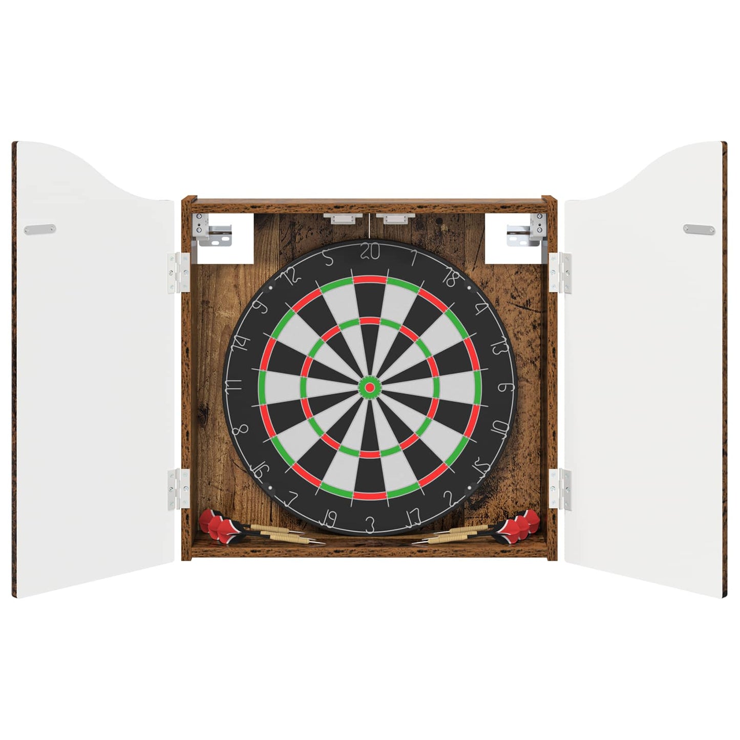 Dartboard Cabinet Old Wood 56 x 12 x 63 cm Engineered Wood