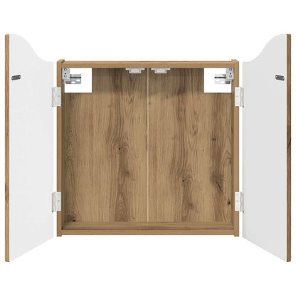 Dartboard Cabinet Artisan Oak 56 x 12 x 63 cm Engineered Wood
