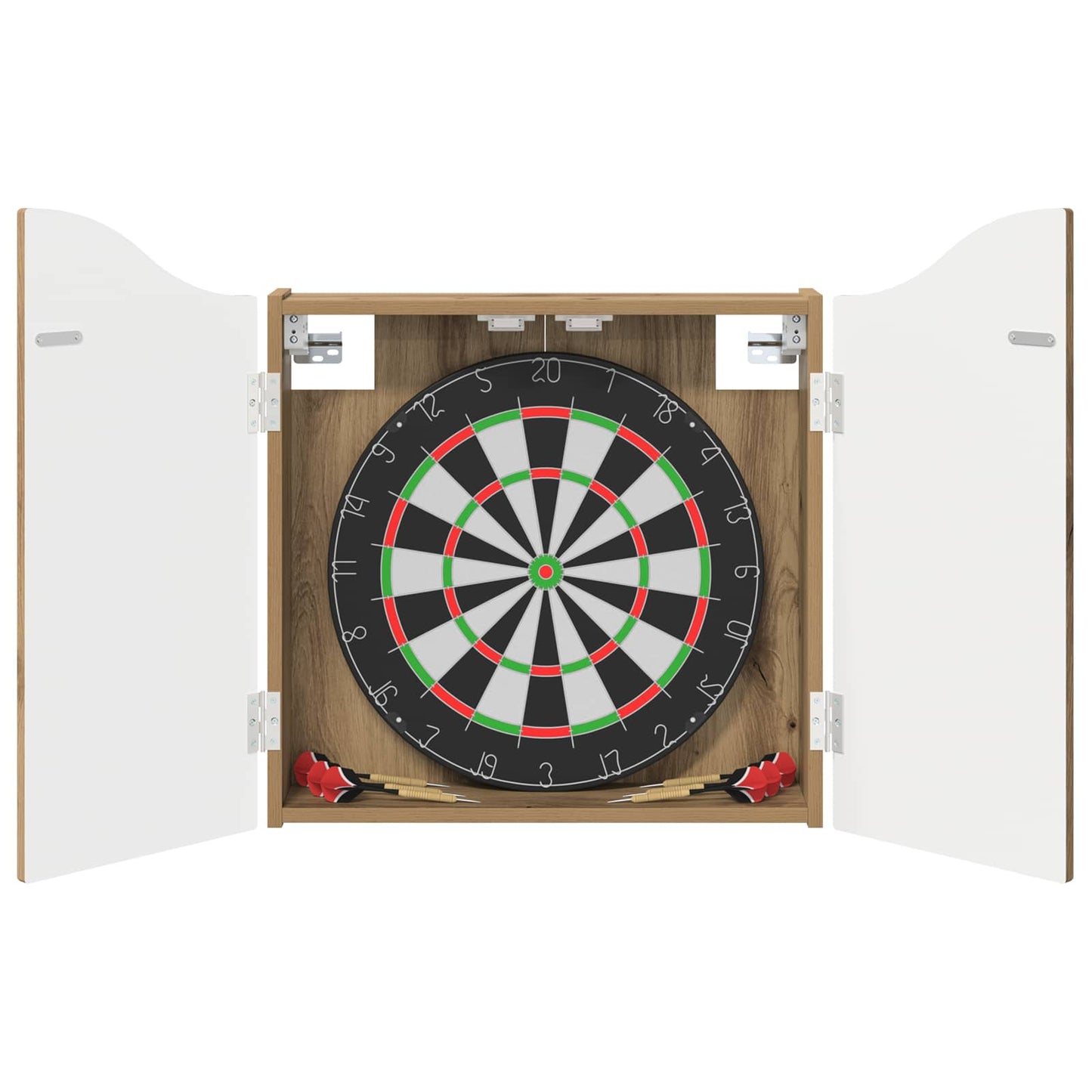 Dartboard Cabinet Artisan Oak 56 x 12 x 63 cm Engineered Wood