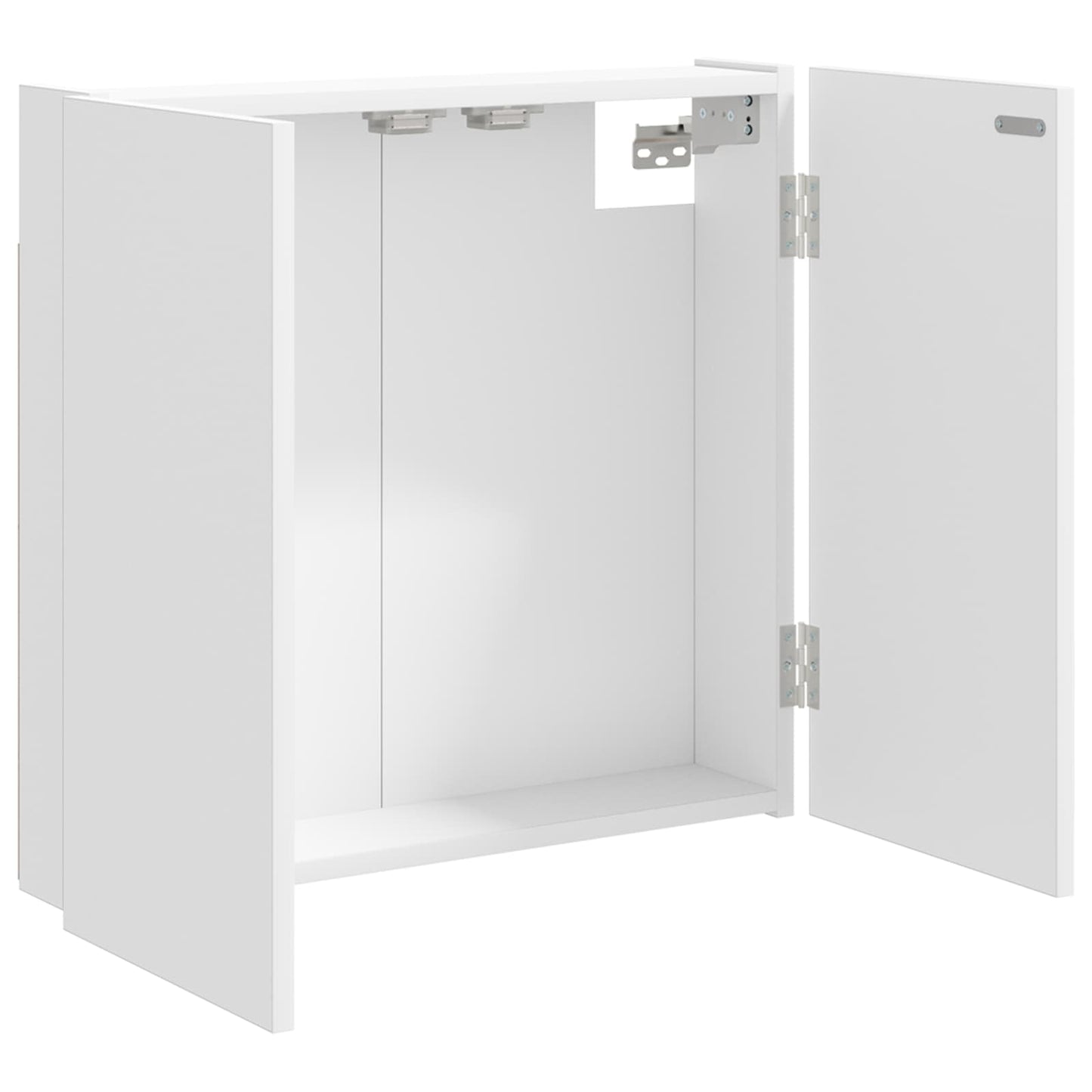 Dartboard Cabinet White 56 x 12 x 53.5 cm Engineered Wood