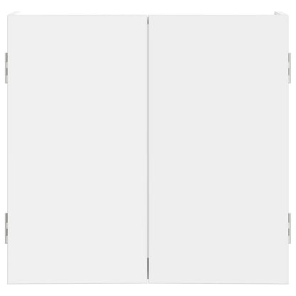 Dartboard Cabinet White 56 x 12 x 53.5 cm Engineered Wood