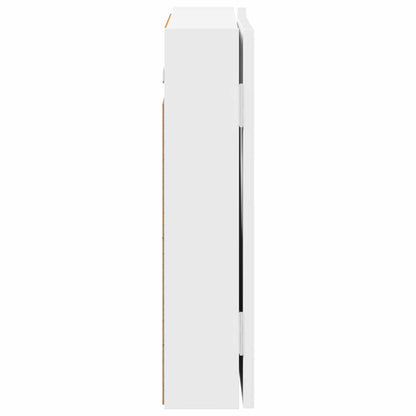 Dartboard Cabinet White 56 x 12 x 53.5 cm Engineered Wood
