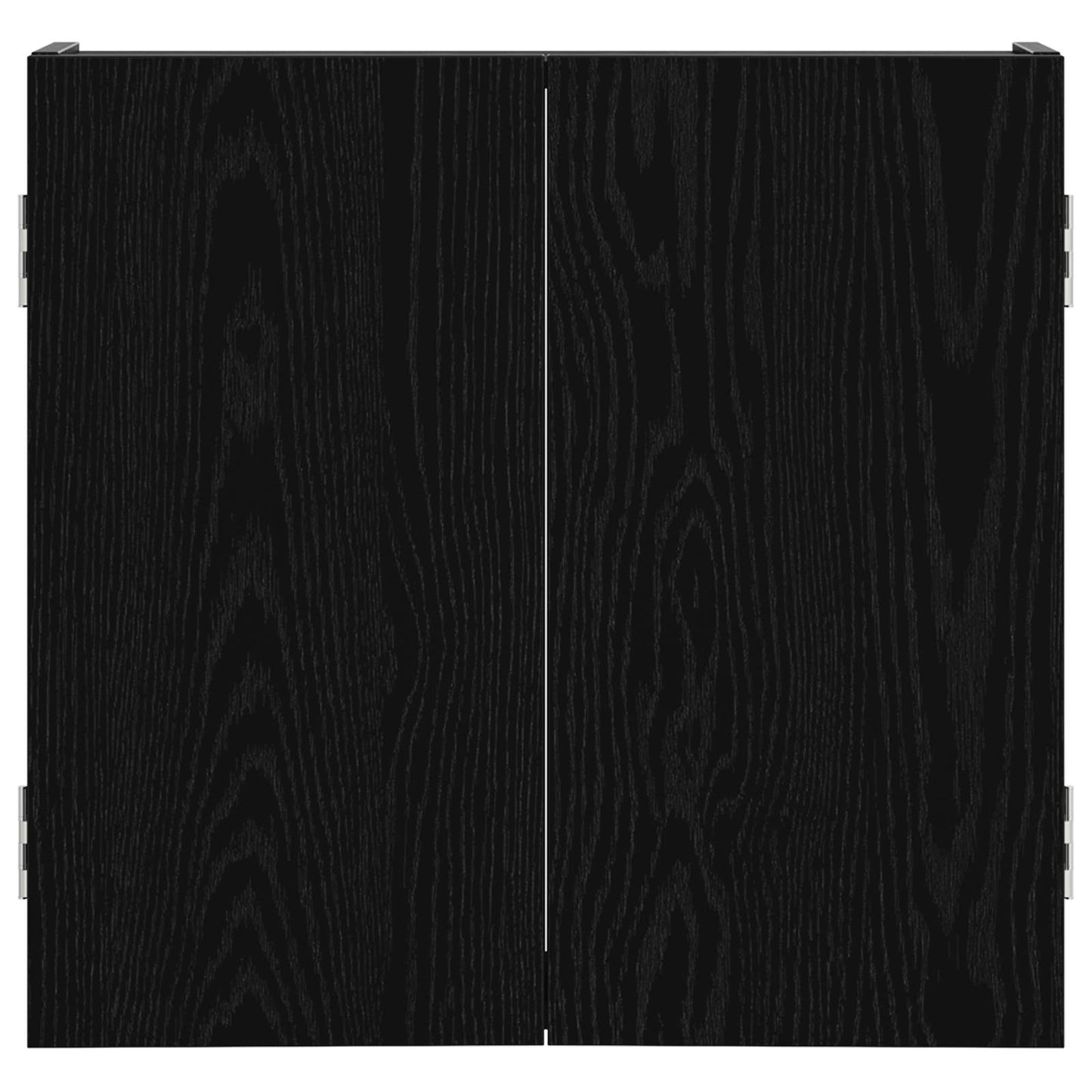 Dartboard Cabinet Black Oak 56 x 12 x 53.5 cm Engineered Wood
