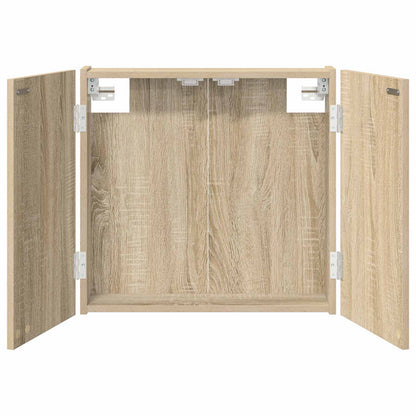 Dartboard Cabinet Sonoma Oak 56 x 12 x 53.5 cm Engineered Wood