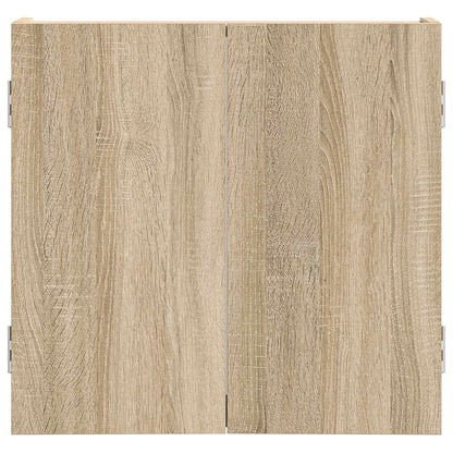 Dartboard Cabinet Sonoma Oak 56 x 12 x 53.5 cm Engineered Wood