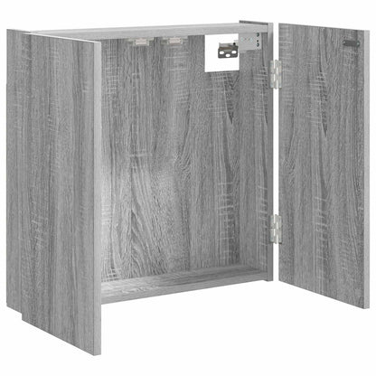 Dartboard Cabinet Grey Sonoma 56 x 12 x 53.5 cm Engineered Wood