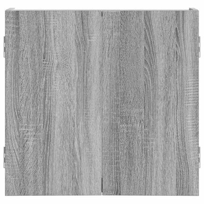 Dartboard Cabinet Grey Sonoma 56 x 12 x 53.5 cm Engineered Wood
