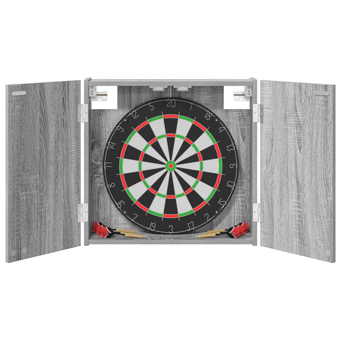 Dartboard Cabinet Grey Sonoma 56 x 12 x 53.5 cm Engineered Wood