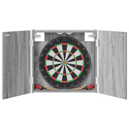 Dartboard Cabinet Grey Sonoma 56 x 12 x 53.5 cm Engineered Wood