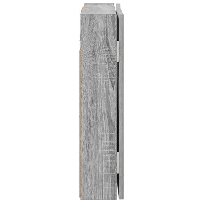 Dartboard Cabinet Grey Sonoma 56 x 12 x 53.5 cm Engineered Wood
