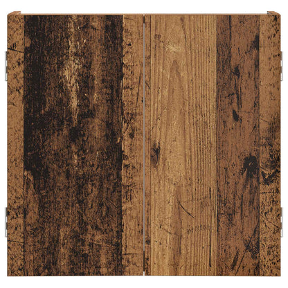 Dartboard Cabinet Old Wood 56 x 12 x 53.5 cm Engineered Wood