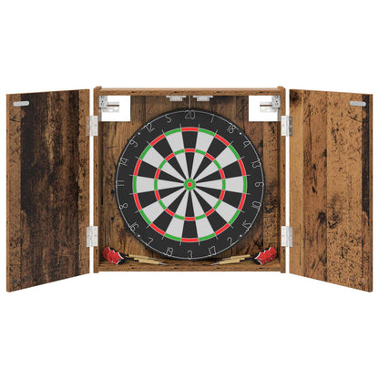 Dartboard Cabinet Old Wood 56 x 12 x 53.5 cm Engineered Wood