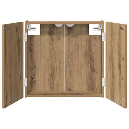 Dartboard Cabinet Artisan Oak 56 x 12 x 53.5 cm Engineered Wood
