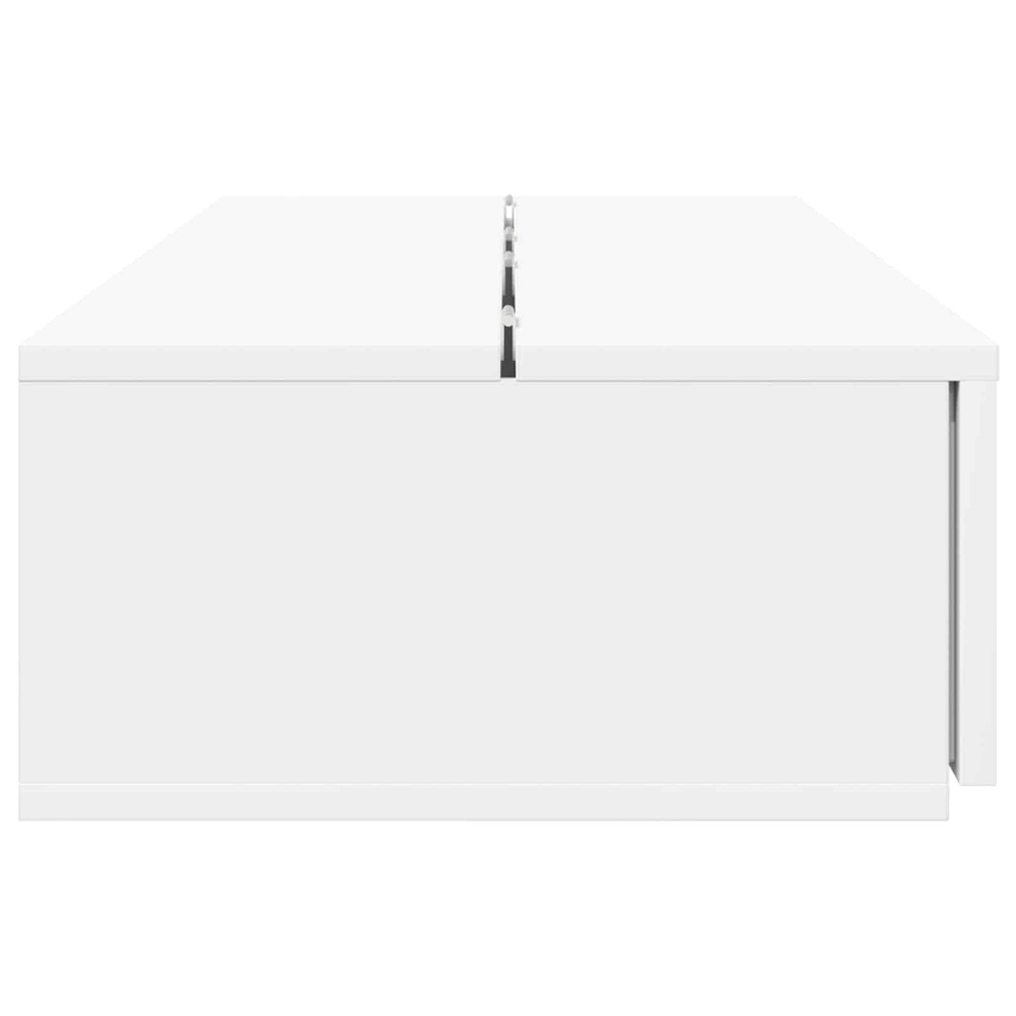 Studio Desk White 152 x 40 x 19.5 cm Engineered Wood