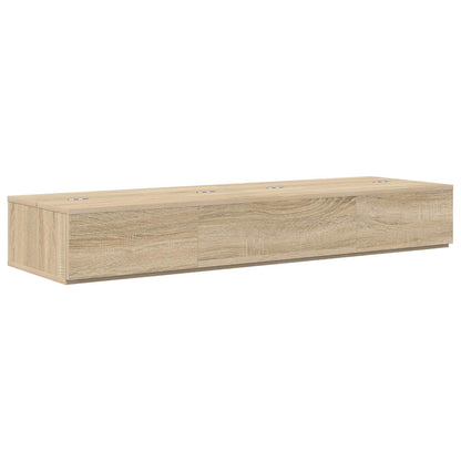 Studio Desk Sonoma Oak 152 x 40 x 19.5 cm Engineered Wood
